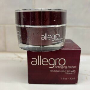 NEW SEALED Allegro Anti Aging Cream with Vitamin C - 1 fl oz  / 30 ml Expired
